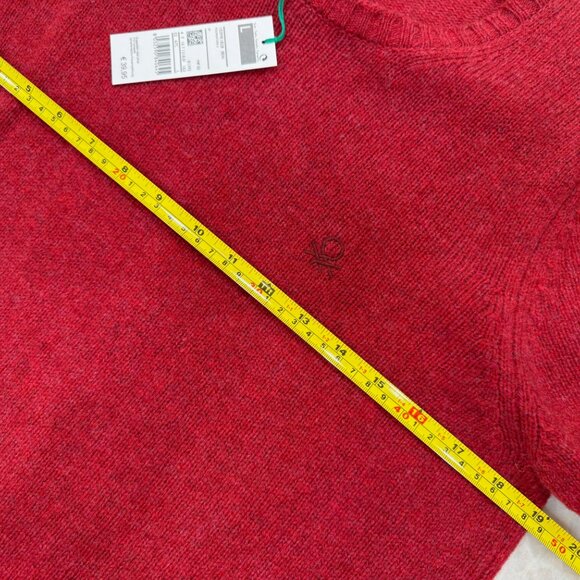 BENETTON Sweater NWT from Germany, Pure Shetland Sheep Wool - Picture 4 of 14